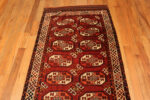 Center Of Antique Persian Turkeman Runner Rug 43966 by Nazmiyal Antique Rugs