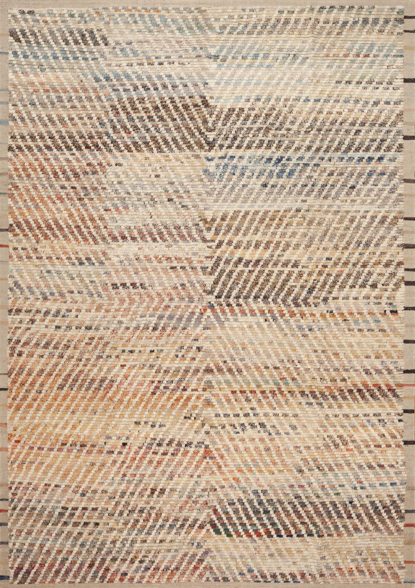 Pastel Rug Modern Modernist Refined Contemporary Pastel Tones Rug Nazmiyal Rugs