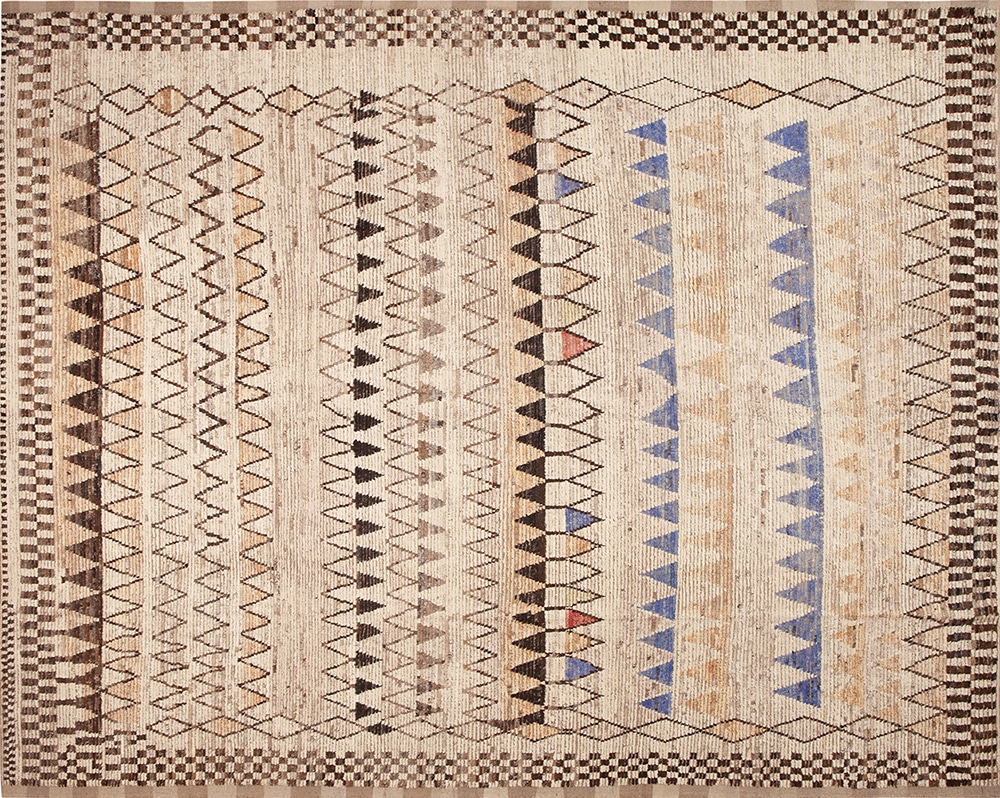 Modern Contemporary Rug 11991 by Nazmiyal Antique Rugs