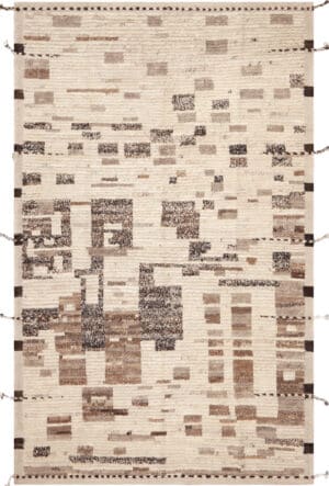 Modern Contemporary Rug 12259 by Nazmiyal Antique Rugs