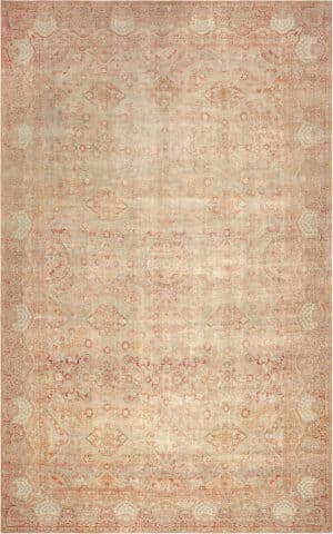 Oversized Antique Persian Kerman Rug 73526 by Nazmiyal Antique Rugs