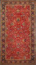 Oversized Vintage German Hooked Rug 73482 by Nazmiyal Antique Rugs