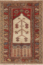 Seventeenth Century Turkish Ladik Prayer Rug Seventeenth Century Turkish Ladik Prayer Rug 73517 by Nazmiyal Antique Rugs