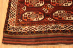 Texture Of Antique Persian Turkeman Runner Rug 43966 by Nazmiyal Antique Rugs