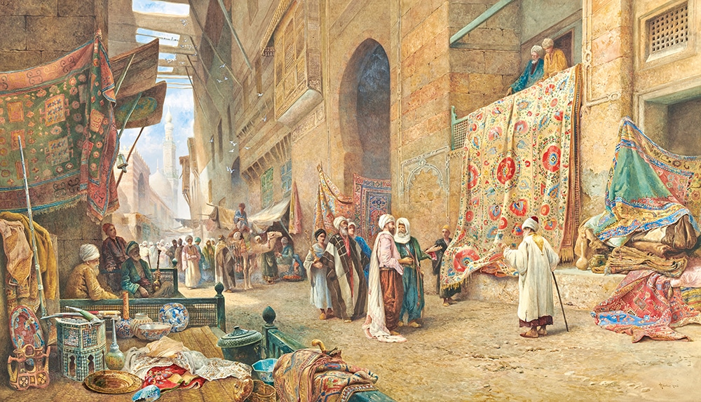 The History of Antique Persian Rugs Weaving