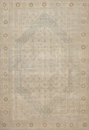 Vintage Persia Geometric Tabriz Rug 73533 by Nazmiyal Antique Collection