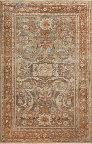 Vintage Persian Malayer Rug 73537 by Nazmiyal Antique Rugs