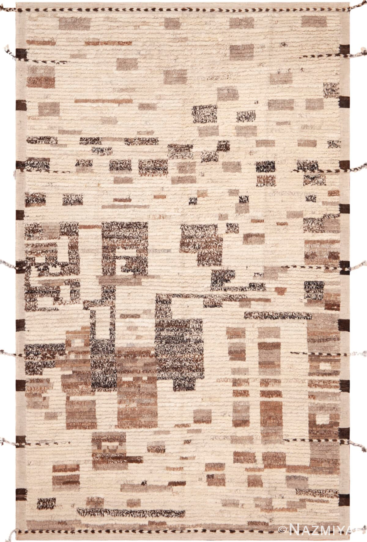 Modern Contemporary Rug 12259 by Nazmiyal Antique Rugs