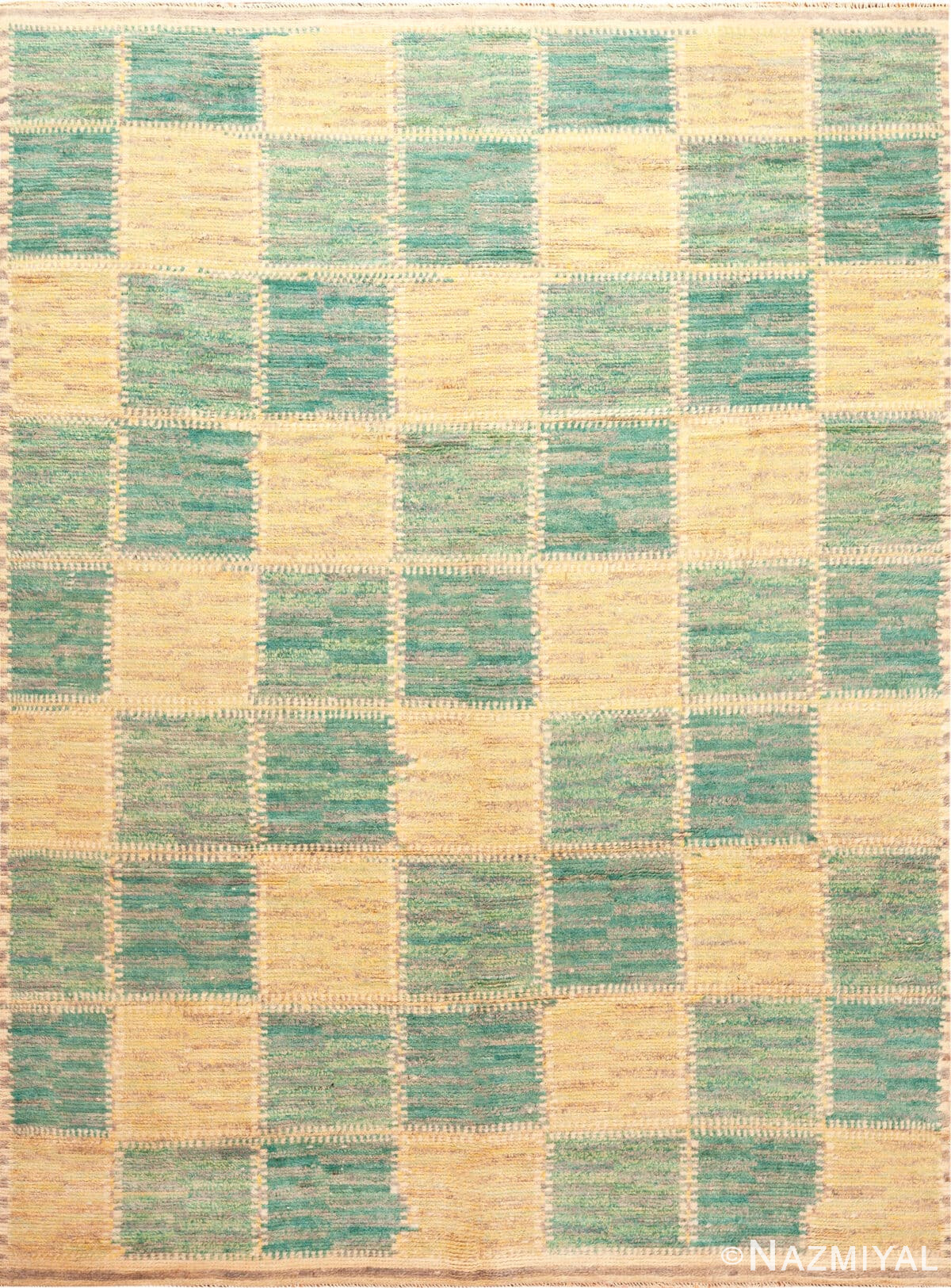 Modern Contemporary Swedish Kilim Rug 73499 by Nazmiyal Antique Rugs