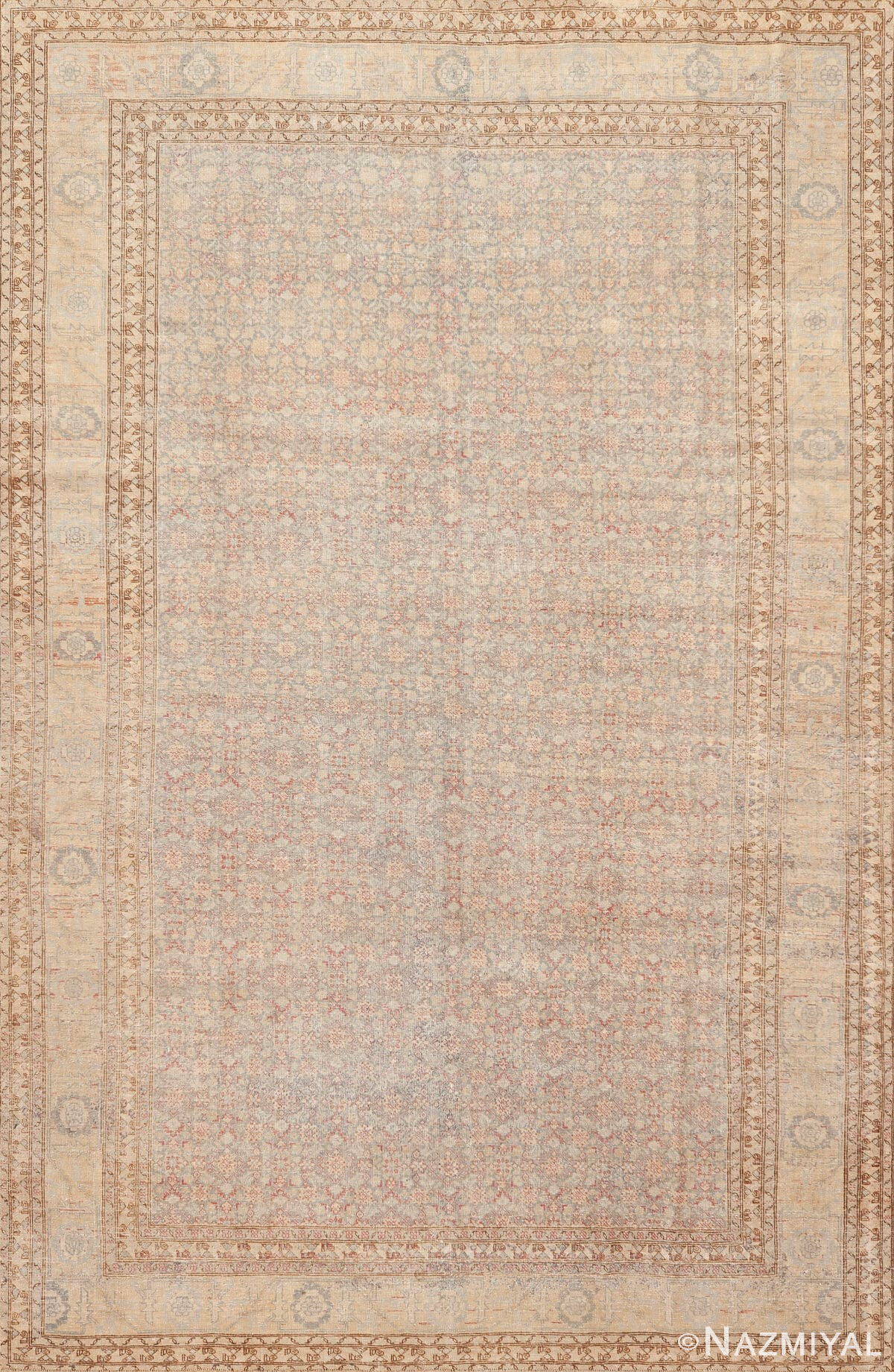 Vintage Persian Tabriz Rug 73536 by Nazmiyal Antique Rugs