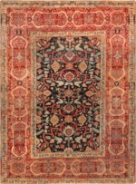 Antique Persian Farahan Rug Antique Persian Farahan Rug 73594 by Nazmiyal Antique Rugs