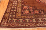 Antique Persian Farahan Zili Sultan Design Rug Corners Antique Persian Farahan Zili Sultan Design Rug Corners 73590 by Nazmiyal Antique Rugs