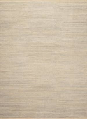 Contemporary Swedish Style Neutral Sky Blue And Sandy Tones Rug 12272 by Nazmyal Antique Rugs