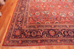 Large Antique Persian Kashan Rug 43628 by Nazmiyal Antique Rugs