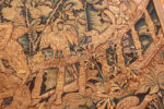 Antique Mythical Flemish Feuilles de Choux Tapestry 73586 by Nazmiyal Antique Rugs
