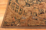Antique Mythical Flemish Feuilles de Choux Tapestry 73586 by Nazmiyal Antique Rugs