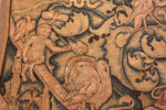 Antique Mythical Flemish Feuilles de Choux Tapestry 73586 by Nazmiyal Antique Rugs