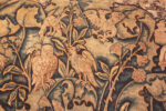 Antique Mythical Flemish Feuilles de Choux Tapestry 73586 by Nazmiyal Antique Rugs