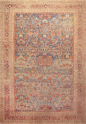 Large Antique Persian Sultanabad Rug 73592 by Nazmiyal Antique Rugs