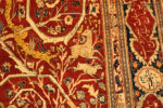 Luxurious Silk Antique Persian Heriz Tree Of Life Rug 73584 by Nazmiyal Antique Rugs