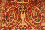 Luxurious Silk Antique Persian Heriz Tree Of Life Rug 73584 by Nazmiyal Antique Rugs