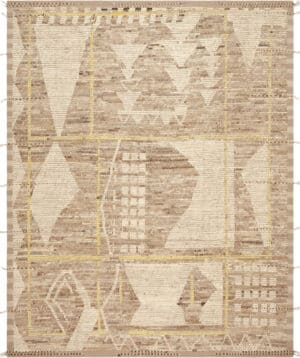 Modern Contemporary Abstract Motifs Rug 12324 by Nazmiyal Antique Rugs