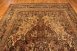 Signed by Master Weaver Aboul Ghasem Kermani Antique Persian Kerman Rug 71874 by Nazmiyal Antique Rugs