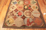 Antique American Hooked Rug 73598 by Nazmiyal Antique Collection Antique American Hooked Rug 73598 by Nazmiyal Antique Collection