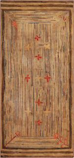 Antique American Hooked Rug 73617 by Nazmiyal Antique Rugs