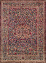 Antique Persian Tehran Tree Of Life Rug 73631 by Nazmiyal Antique Rugs