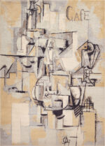 Cubist-Style Vintage Rug After Pablo Picasso's 'La Paloma Con Guisantes' Cubist-Style Vintage Rug After Pablo Picasso's 'La Paloma Con Guisantes' 73580 by Nazmiyal Antique Rugs