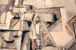 Cubist-Style Vintage Rug After Pablo Picasso's 'La Paloma Con Guisantes' 73580 by Nazmiyal Antique Rugs Cubist-Style Vintage Rug After Pablo Picasso's 'La Paloma Con Guisantes' 73580 by Nazmiyal Antique Rugs