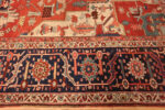 Large Antique Persian Heriz Serapi Rug 73640 by Nazmiyal Antique Rugs