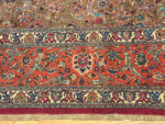 Masterpiece Antique Persian Mashad Wool & Silk Rug by Master Weaver Saber 73626 by Nazmiyal Antique Rugs