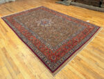 Masterpiece Antique Persian Mashad Wool & Silk Rug by Master Weaver Saber 73626 by Nazmiyal Antique Rugs