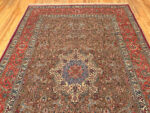 Masterpiece Antique Persian Mashad Wool & Silk Rug by Master Weaver Saber 73626 by Nazmiyal Antique Rugs