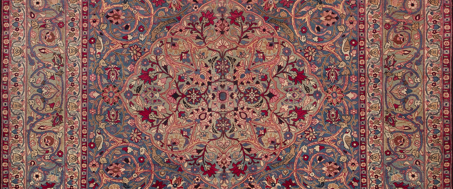 Antique Persian Tehran Rug by Nazmiyal Antique Rugs
