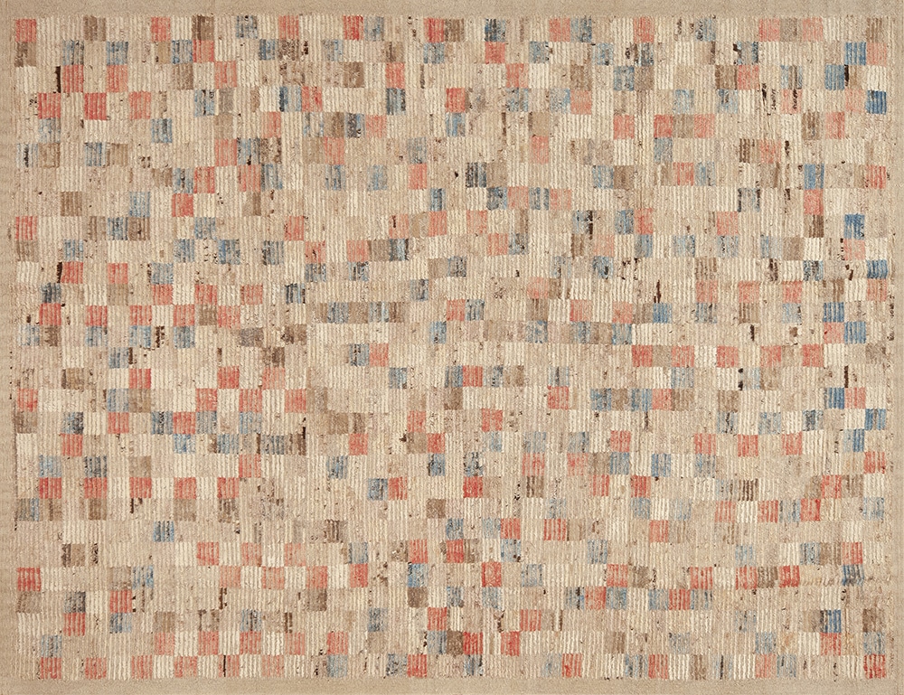 Modern Contemporary Geometric Rug 12276 by Nazmiyal Antique Rugs