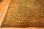 Antique Turkish Oushak Rug 73632 by Nazmiyal Antique Rugs