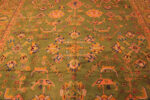 Antique Turkish Oushak Rug 73632 by Nazmiyal Antique Rugs