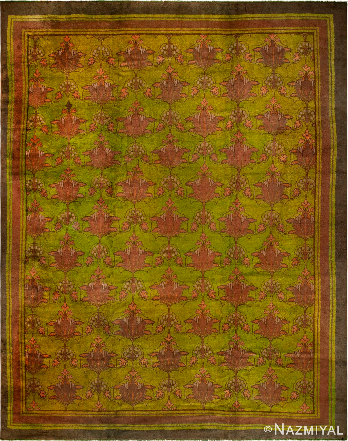 Large Antique Irish Donegal Rug 73448 by Nazmiyal Antique Rugs
