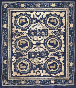 Antique 20th Century Chinese Rug 73667 by Nazmiyal Antique Collection