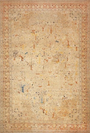 Antique Persian Tabriz Rug 73697 by Nazmiyal Antique Collection