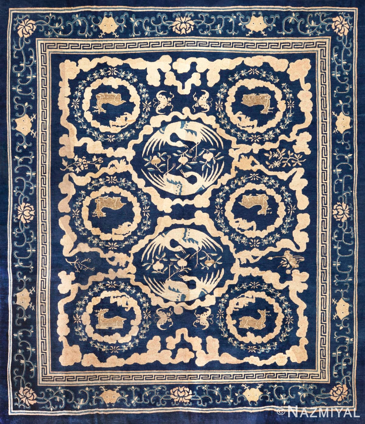 Antique 20th Century Chinese Rug 73667 by Nazmiyal Antique Collection