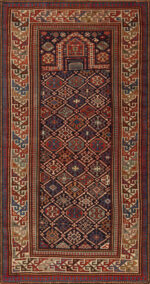 Antique Caucasian Dagestan Rug 73701 by Nazmiyal Antique Rugs