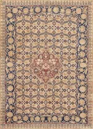 Antique Persian Kerman Rug 73152 by Nazmiyal Antique Rugs