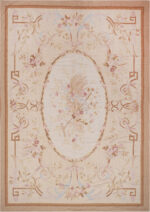 Antique French Aubusson Carpet Antique French Aubusson Carpet 73750 by Nazmiyal Antique Rugs
