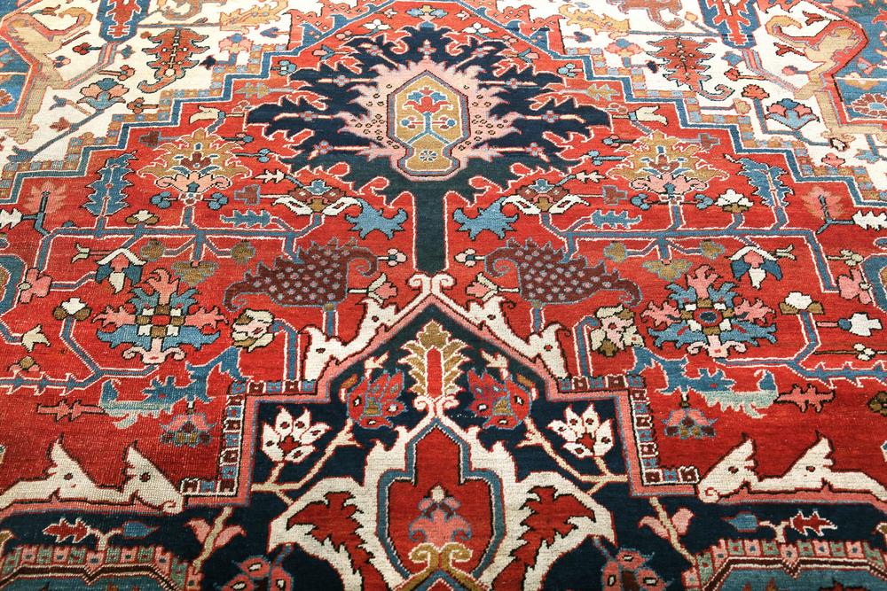Antique Heriz Serapi Rugs