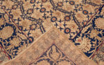 Back of Antique Persian Kerman Rug Back of Antique Persian Kerman Rug 73152 by Nazmiyal Antique Rugs