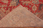 Back of Vintage Persian Floral Mahal Rug 72716 by Nazmiyal Antique Rugs